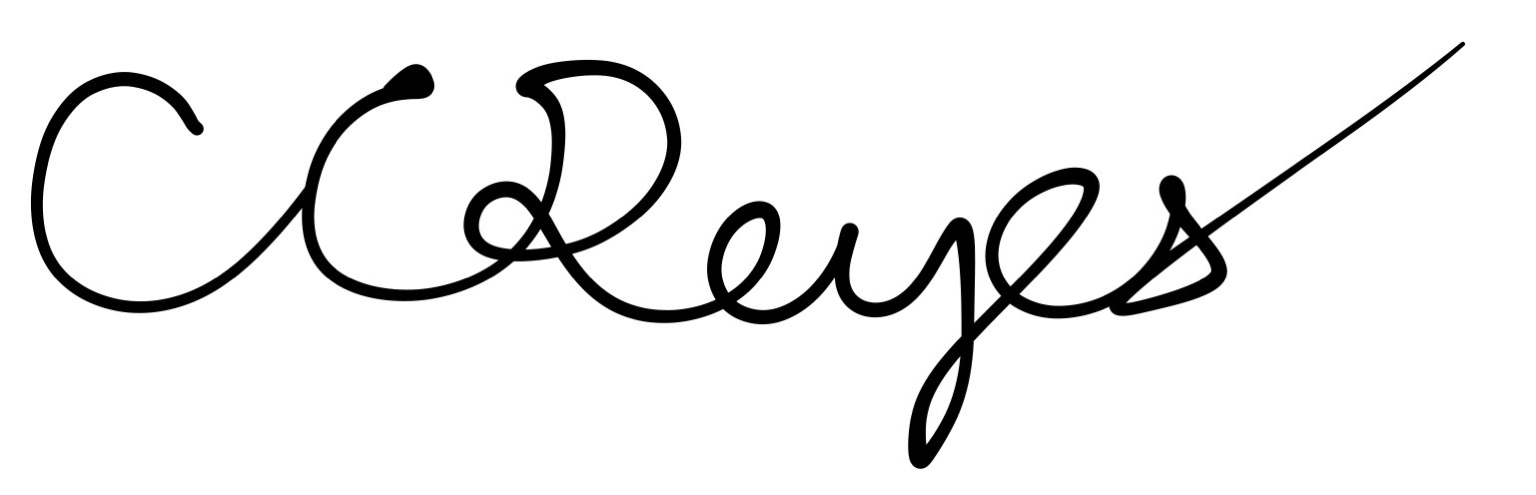 Signature of C C Reyes